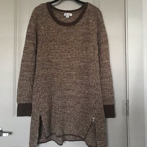 Oversized Denim & Co Long Sweater